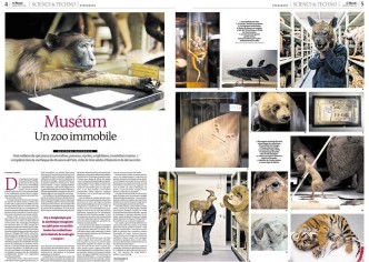 Le Monde Sciences et Technologies. Muséum, un zoo immobile